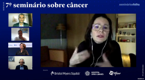 Dra Maira Caleffi 7o Seminario Cancer Folha de Sao Paulo